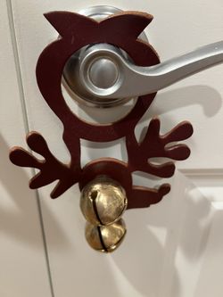 Reindeer Doorknob Bells