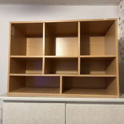 Cubbie shelving unit