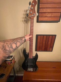 Sadowsky MetroExpress Vintage M 5-string Bass Guitar - Solid Silver Metallic, Morado Fingerboard
