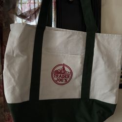 Trader’s Joe Large Canvas Green 