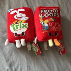 Cereal Box Plushies