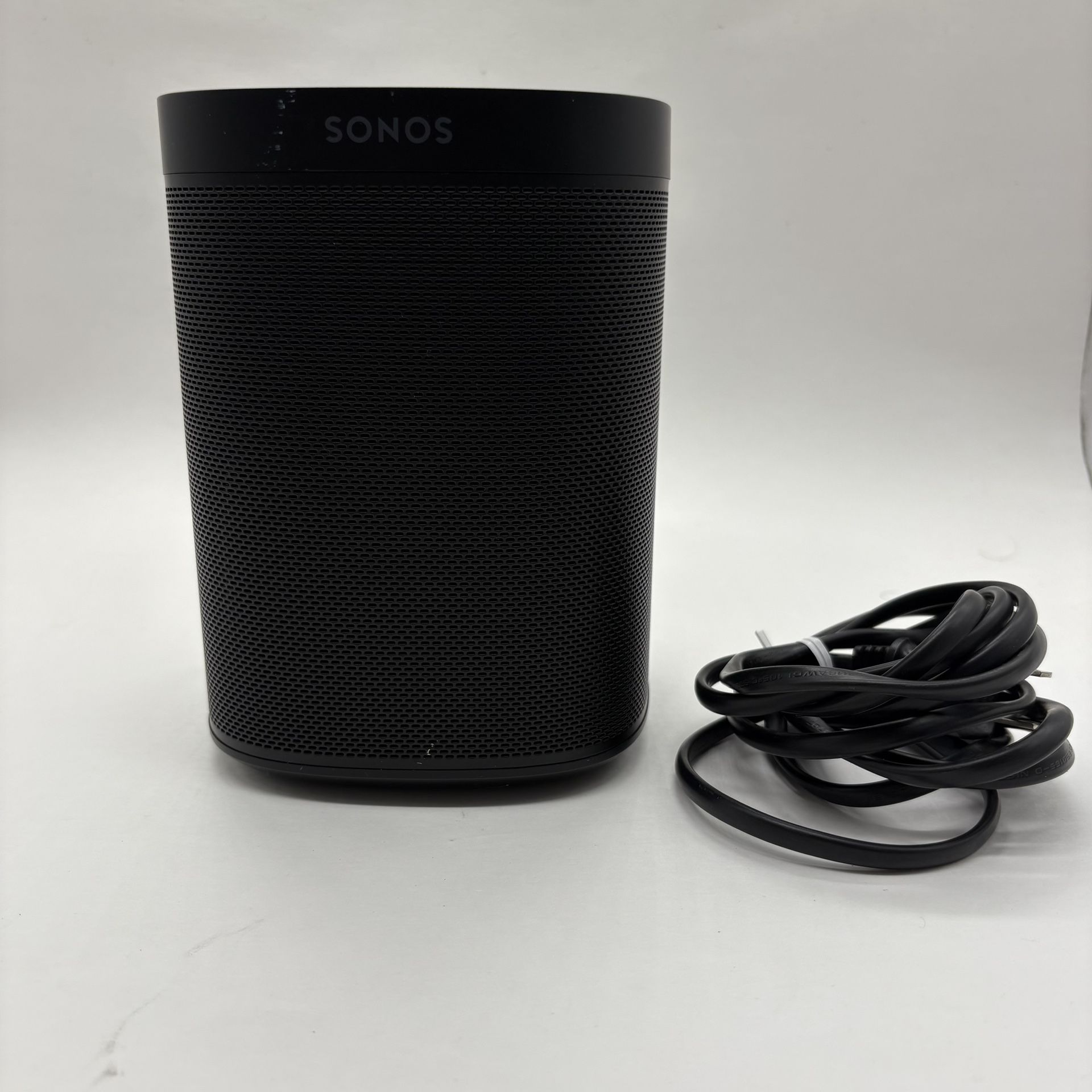 Sonos One Gen2 Wireless Smart Speaker Black w/ Power Cord