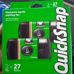 Disposable film cameras