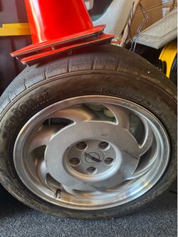 2 OEM Corvette wheels