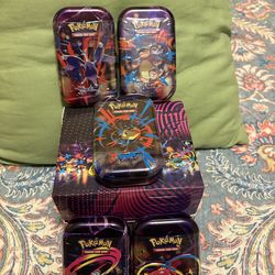 Mega Evolution Tins Sealed!!!