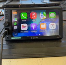 Sony XAV-AX1000 apple carplay receiver radio