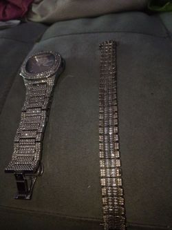 Bracelet and watch diamond