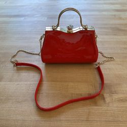 Red Hard Shelled Purse