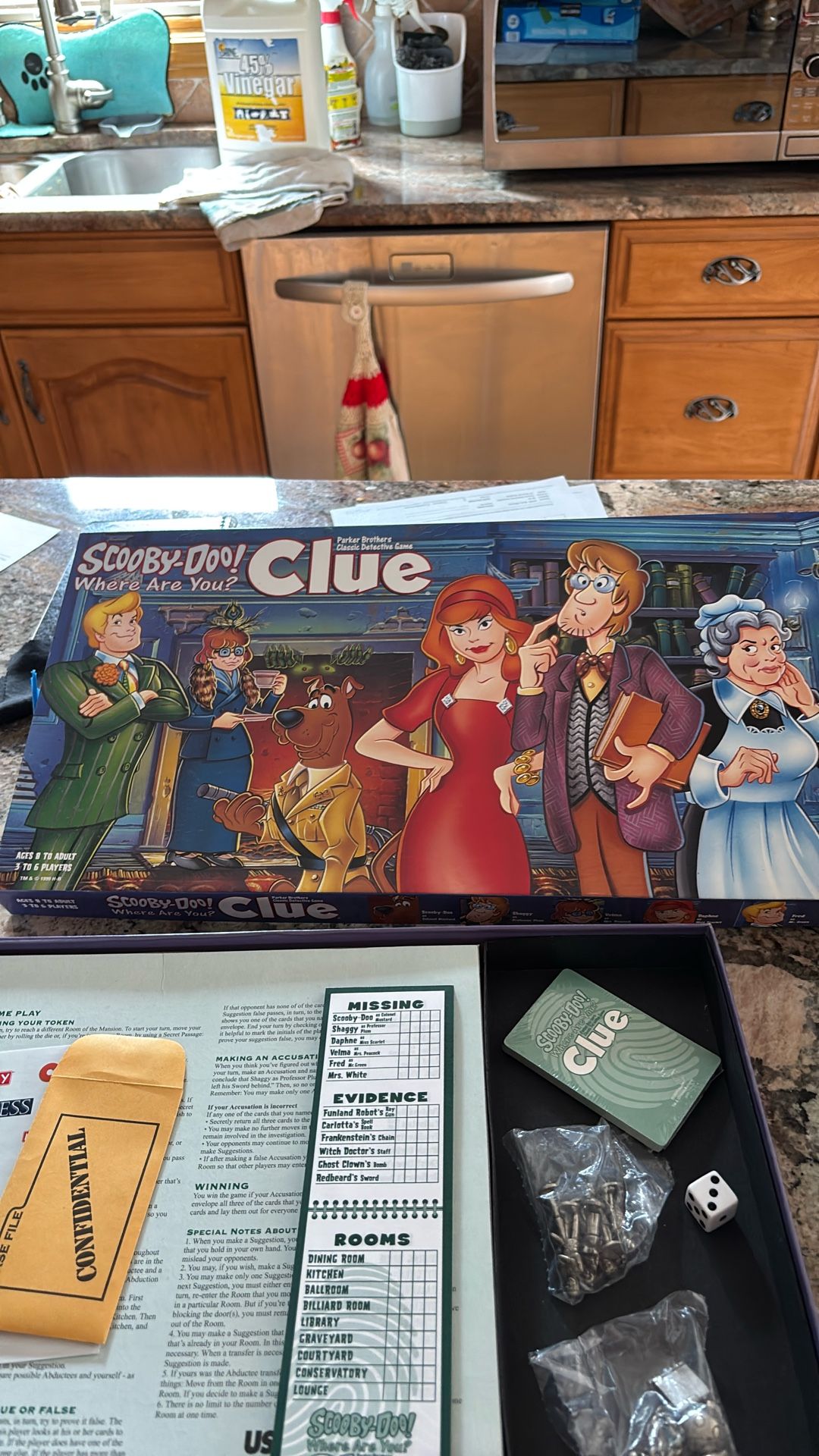 Scooby Doo, Where Are You? Clue Game