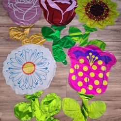 Flower Balloons Flower Decorations Balloon Bouquet