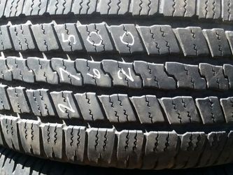 275 60 20 four Goodyear tires $25 each