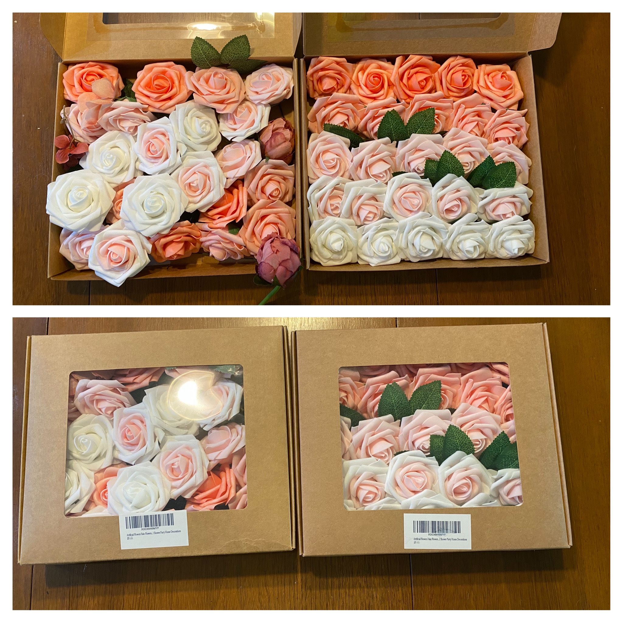 Artificial Roses Box