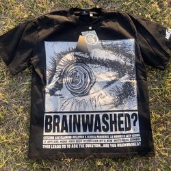 Hellstar “Brainwashed” Graphic Tee – Brand New w/ Receipt