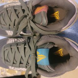 JA 1 Iron Grey Multicolred tennis shoes size 10