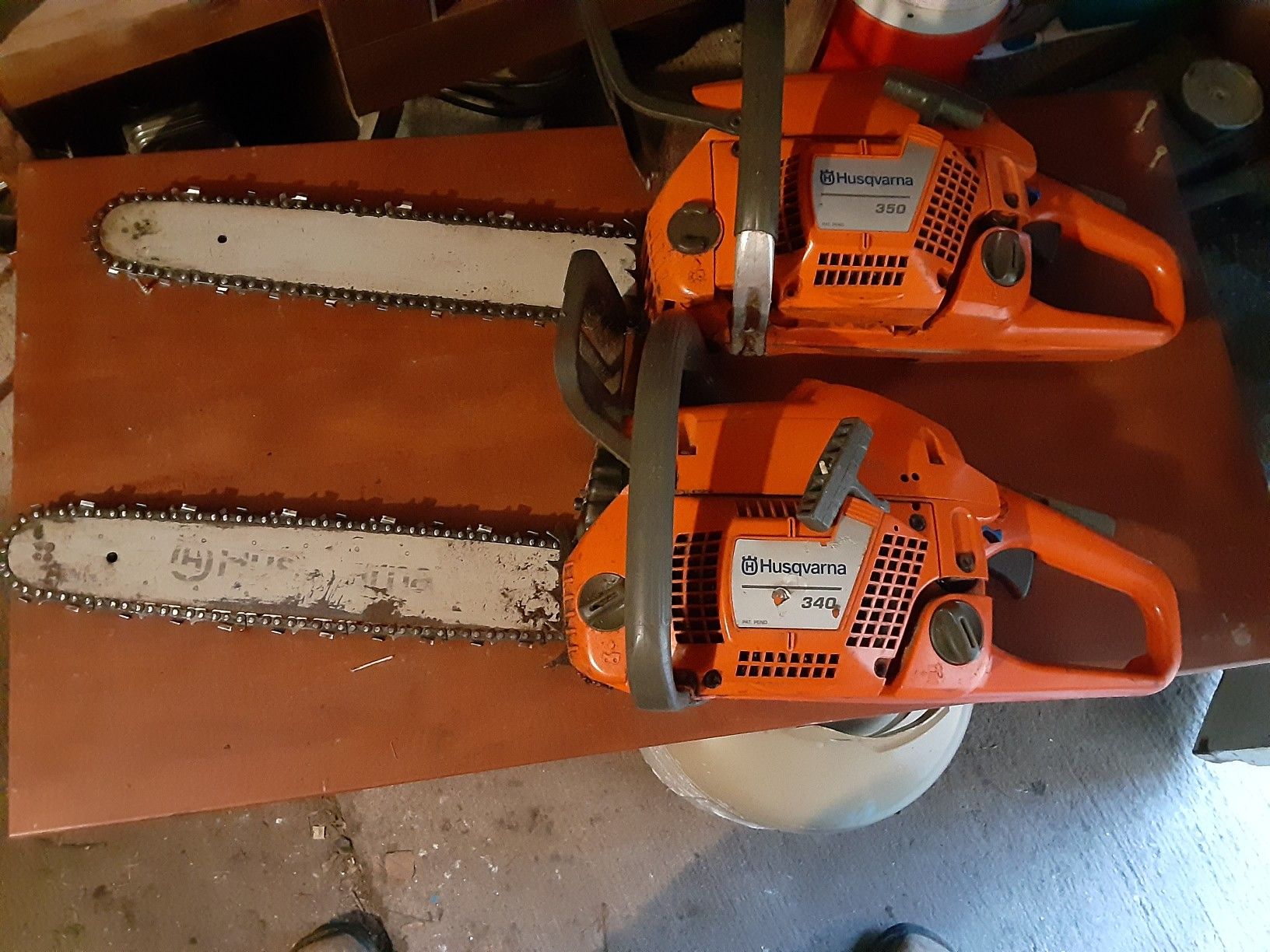 Huskavana 350 & 340 chain saws