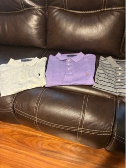 Three Ralph Lauren Polos ( $18 each or ( $45 for all