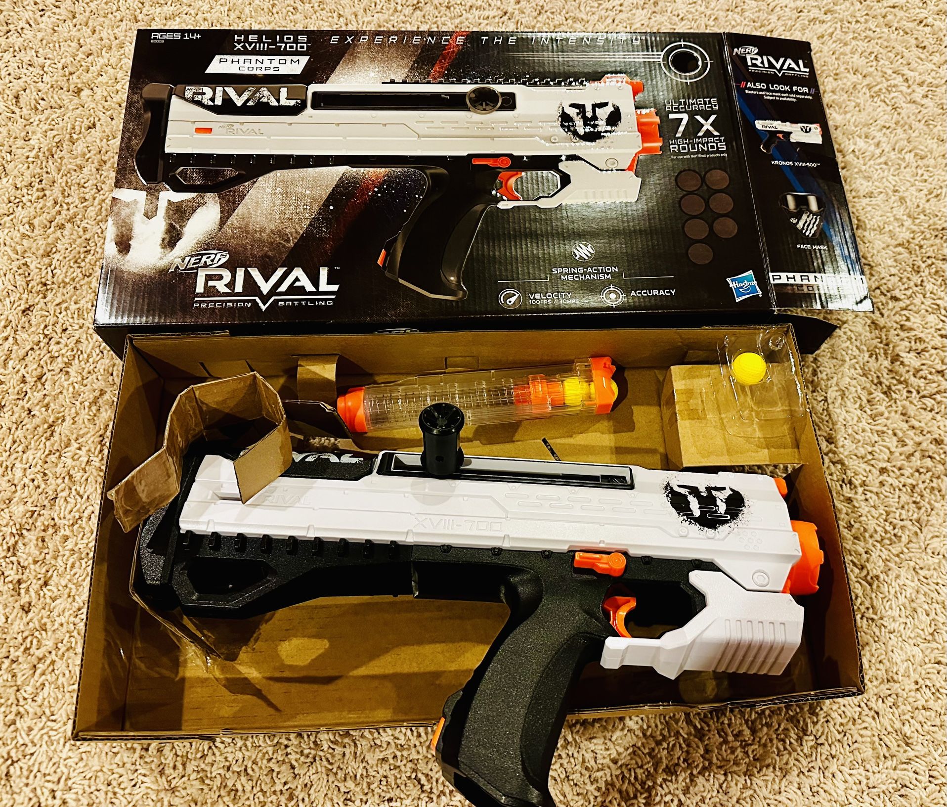 Nerf Rival Phantom Corps Helios XVIII-700 Gun