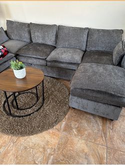 Brand new gray modular couch