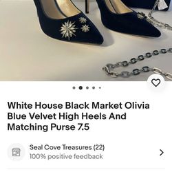 White House Black Market Heels 