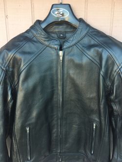 AGV Classic Leather Motorcycle Jacket
