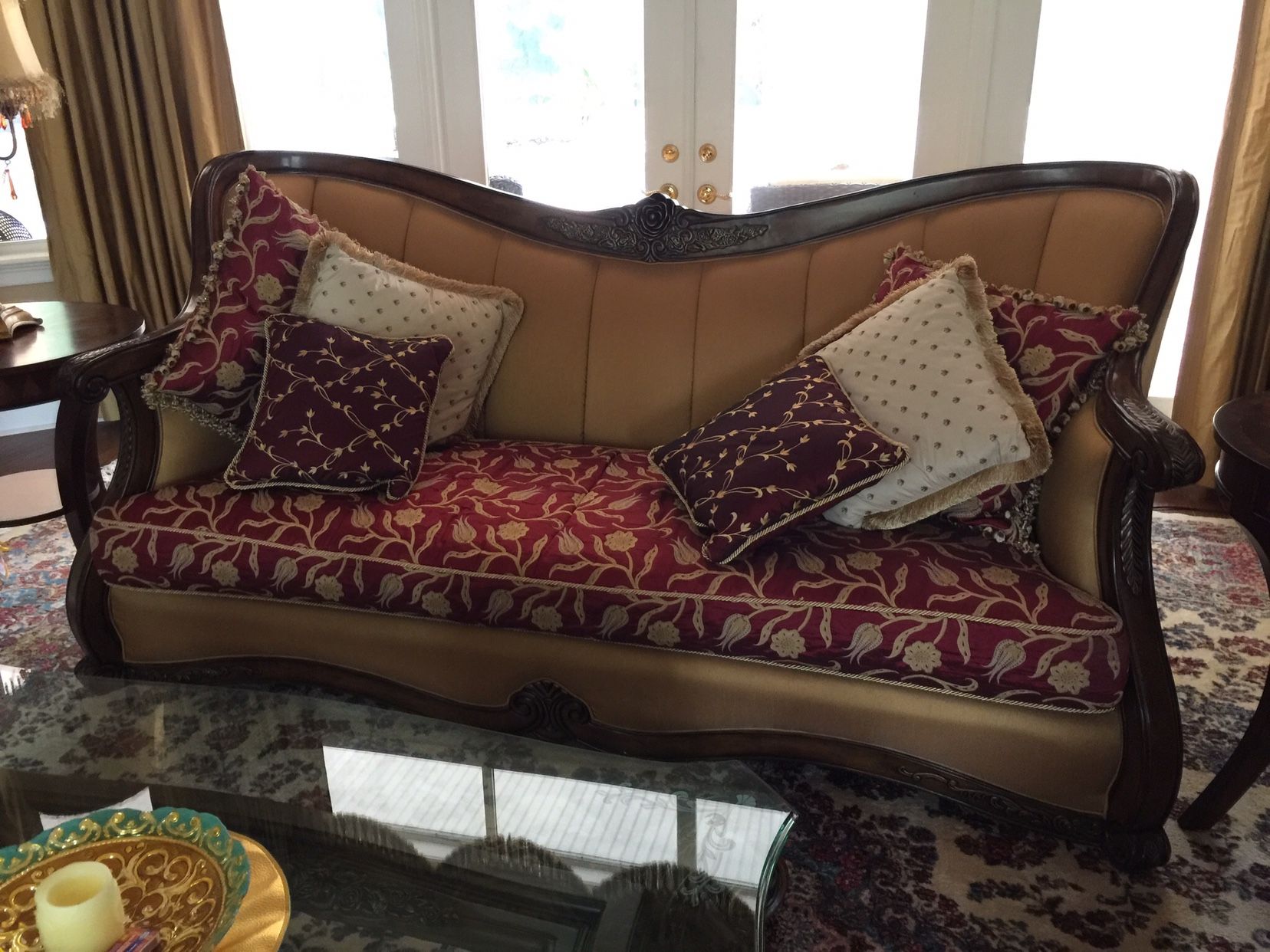 Elegant Furniture Set Sofa Chair Chaise