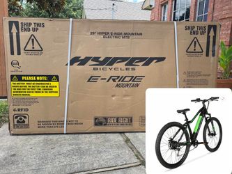 NEW! E-Bike, Hyper Mountain Bike