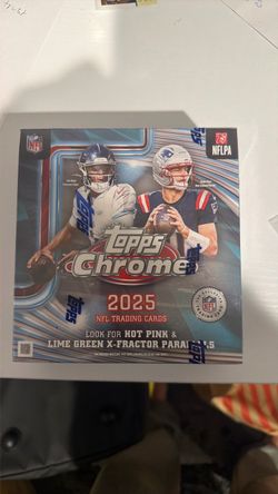 Topps chrome football mega box