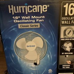 Hurricane 16” Wall Fan