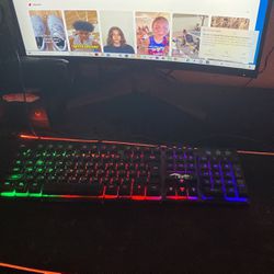 Gaming Keyboard And Mouse Good Condition