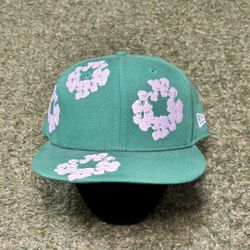 Denim Tears New Era Cotton Wreath 50/50 Fitted Size 7 1/4 $100.00