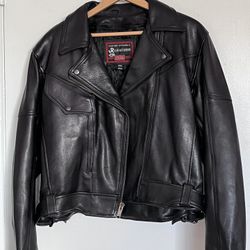 Leather Moto Jacket