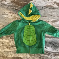 Jacket/zip Up Hoodie (dinosaur)