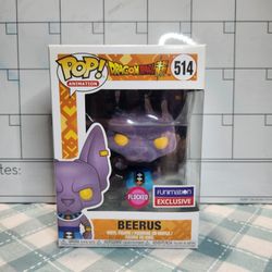 Flocked Beerus Funko Pop