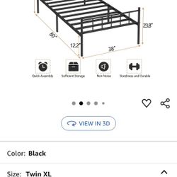 2 XL Twin Bed Frames 