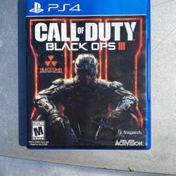 PS4 Call Of Duty Black Ops 3