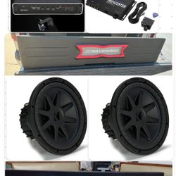 FULL BASS PACKAGE KICKER FOR SILVERADO 2019-2024 CUSTOM BOX