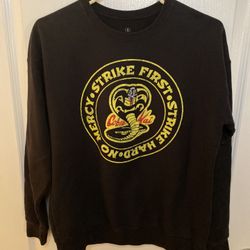Cobra Kai Mens Sweatshirt Size S
