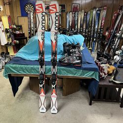 Salomon Ski Package With Boots And Bindings 