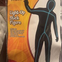 Light-Up Stick Figure Costume 