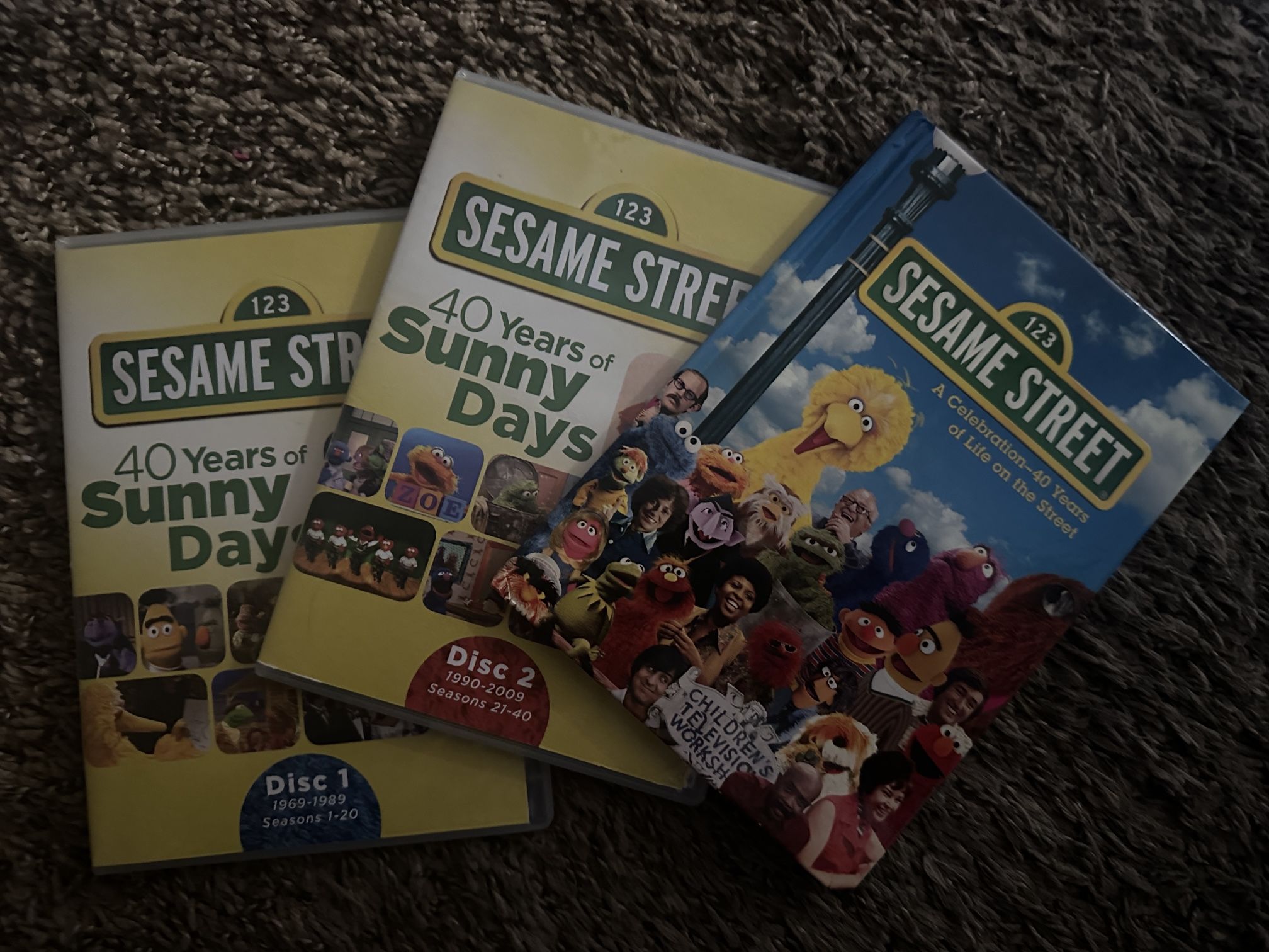 Sesame Street DVD collection (with book)