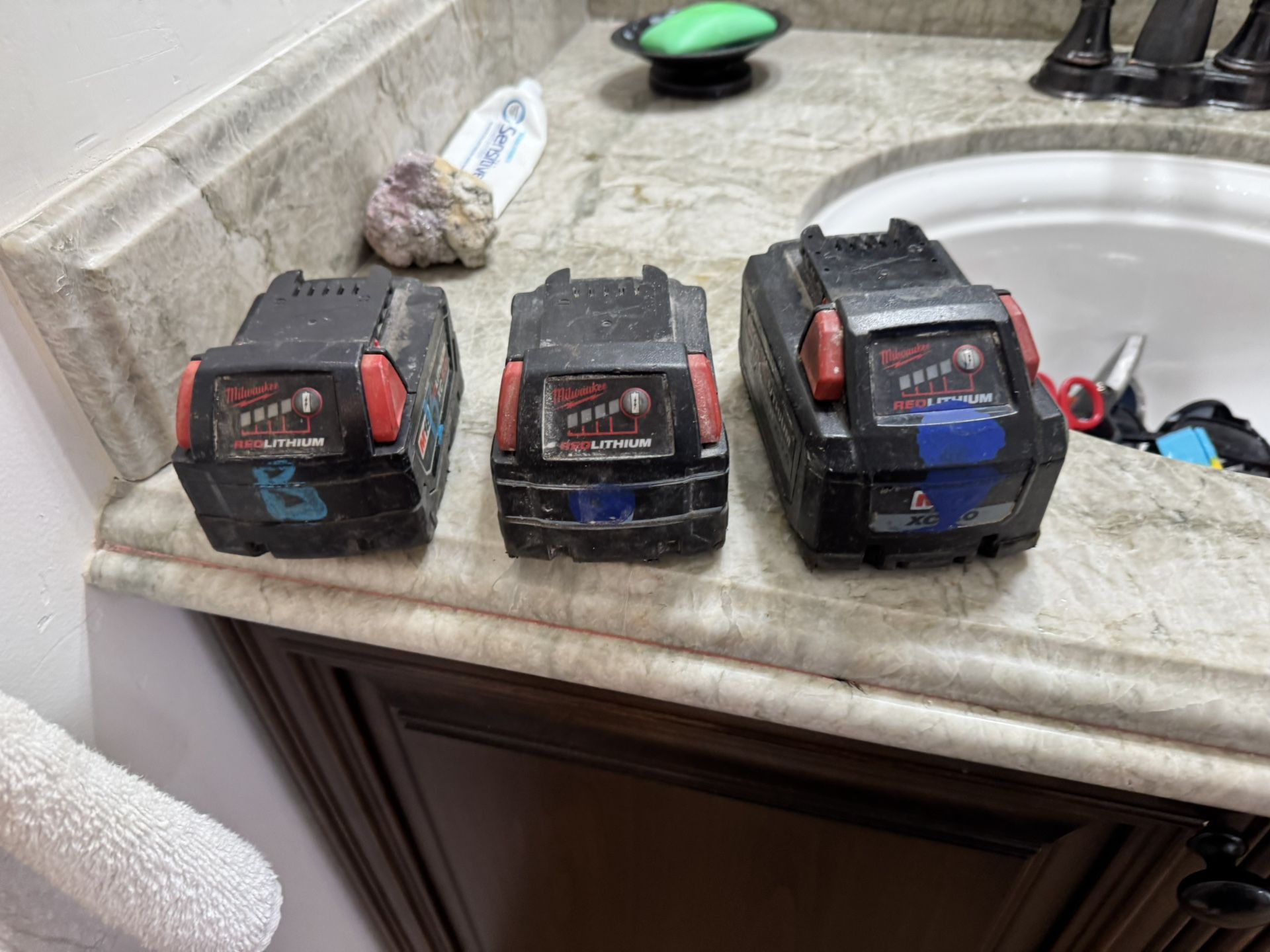 Milwaukee Dealt Tools And Batteries Walky Talky