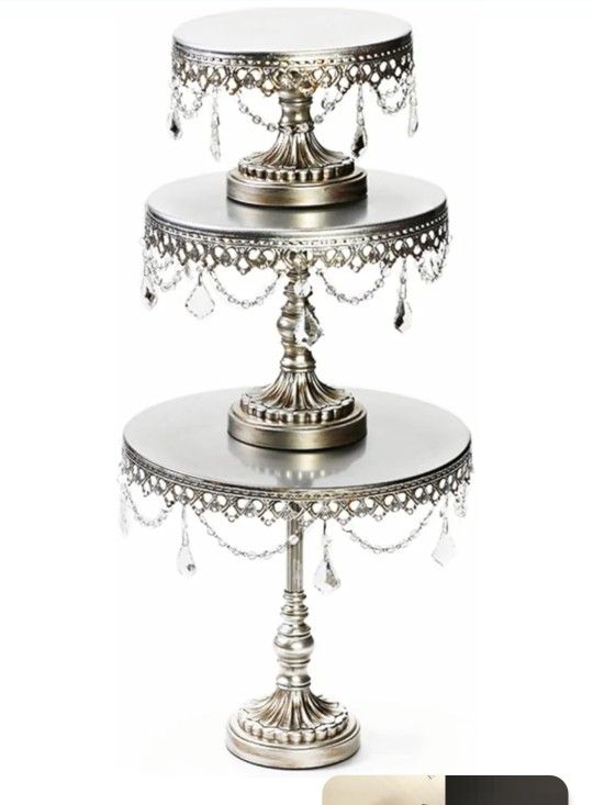 3 Piece Cake Stands