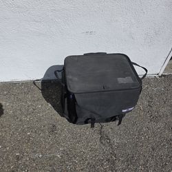 CROP IN STYLE XXL Rolling Tote Scrapbook Art Craft Storage Organizer Luggage Bag (2 bags)

The main case is a 2 wheels rolling and inside is a shoulde