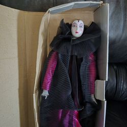 Vintage French pierrot clown doll