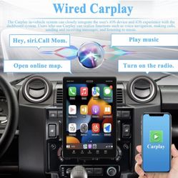 Car Audio Double din 10” Touch Screen Apple Car Play Android Auto Mirror Link Bluetooth Rear View Camera 