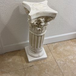 Columna decorativa para el hogar.