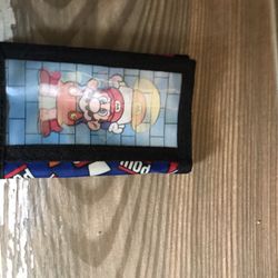 Super Mario Nintendo Wallet Hologram 
