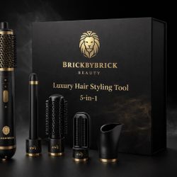 Luxury 5-in-1 Hair Styling Tool  Salon Results