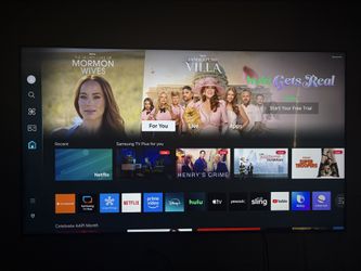 Samsung TV 65inch.