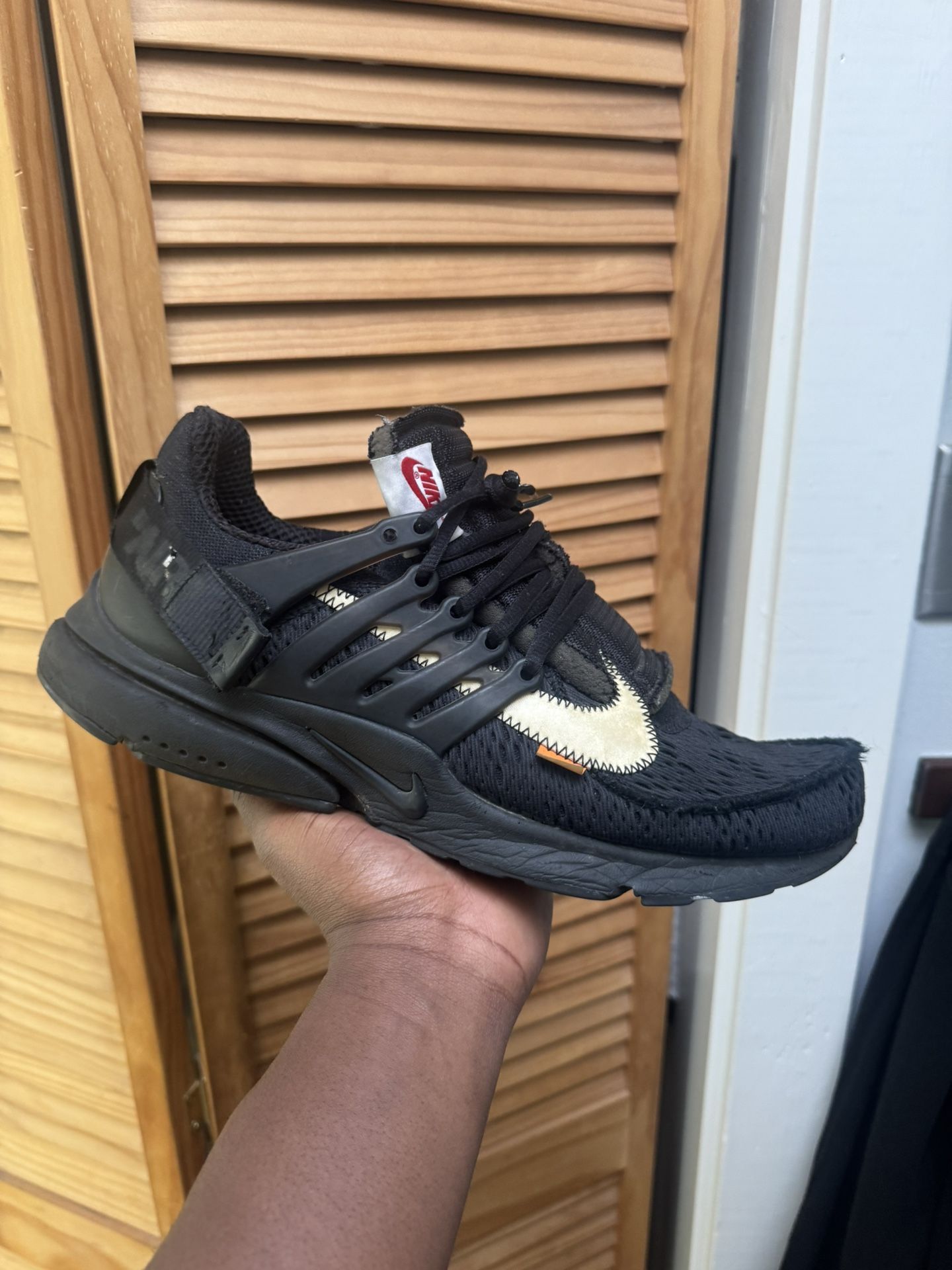 Nike x Off White Black Presto Sz 12